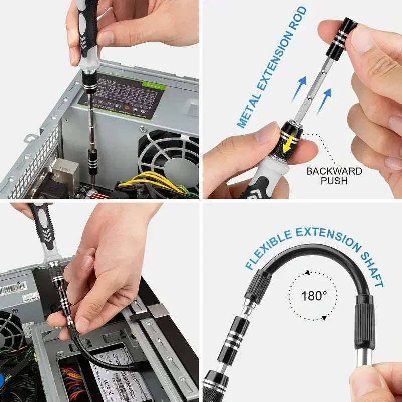 Screwdriver Set 115 in 1 Precision Tools